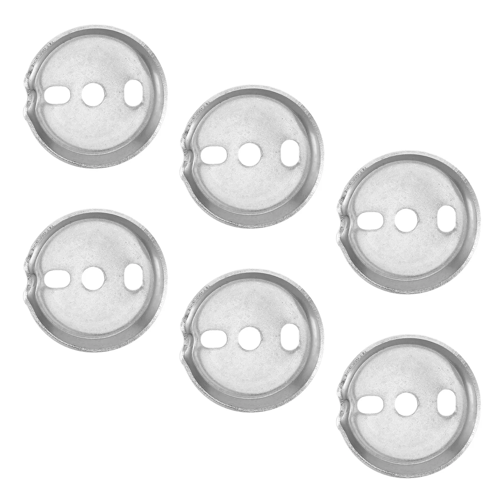 

6pcs Stainless Steel Towel Bar Mounting Hardware 1.5 Inch Fastening Screws Washers Universal Bathroom Fixture Repair Kit -