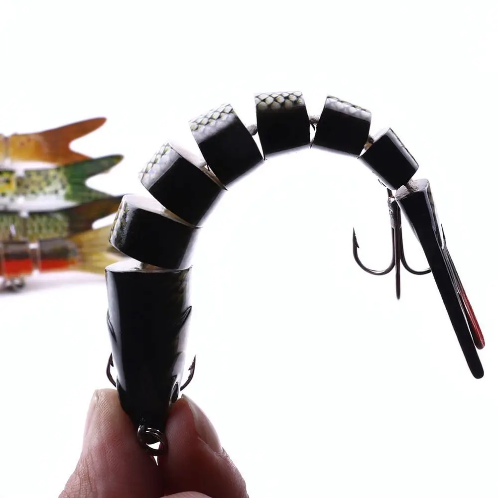 Bionic Hard Bait 13.7cm 27g Multi Jointed Fishing Lure For Hengjia Realistic Artificial Swimbait Wobbler Bass Gear Supply
