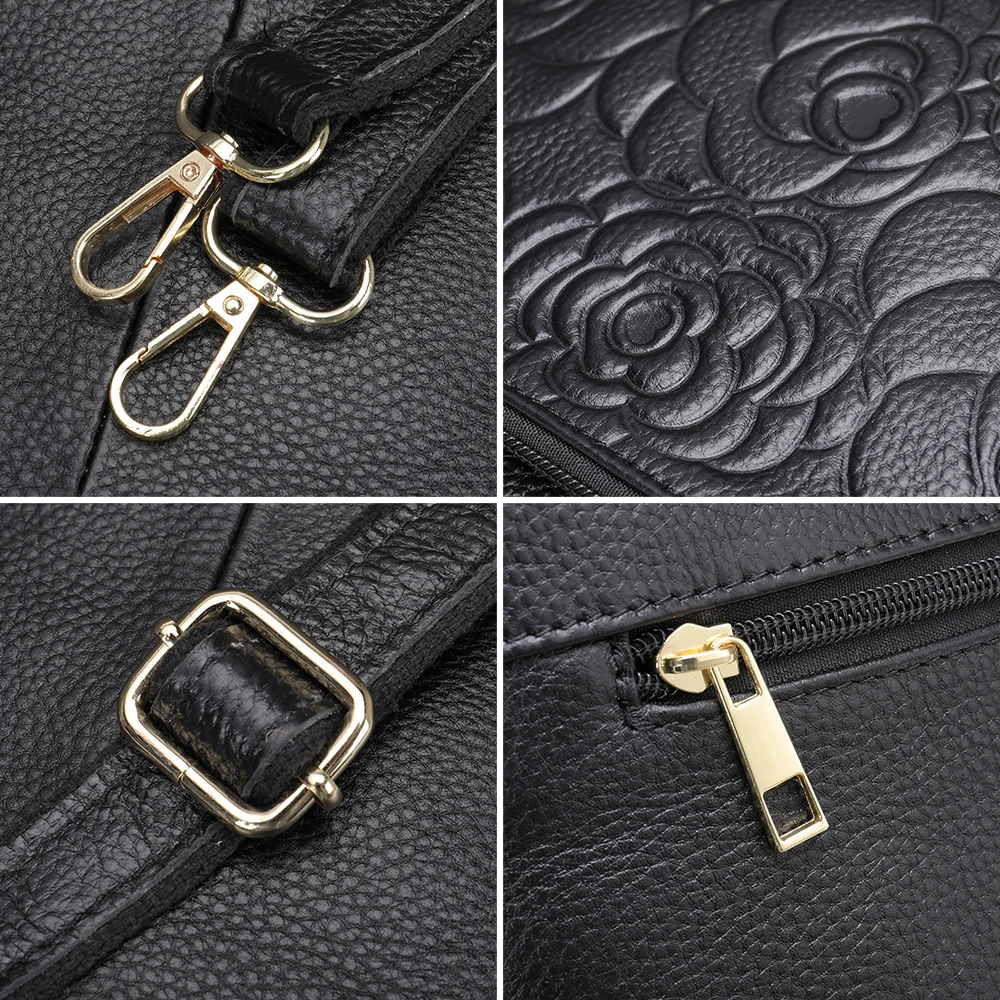 レディース クロスボディバッグ 本革 レディース ショルダーバッグ ジッパー付き 小型財布 デイリーワーク クロスボディバッグ