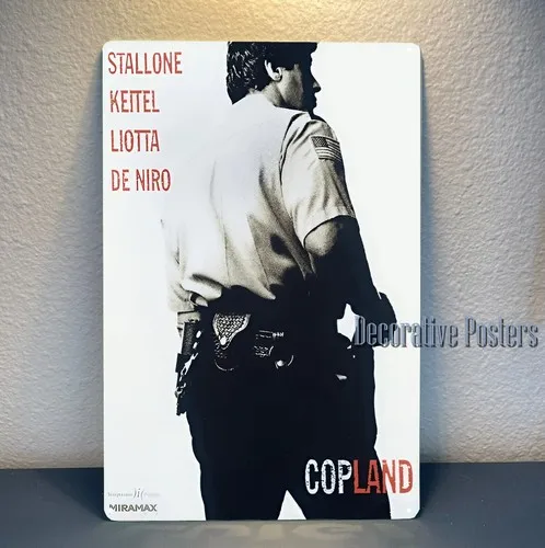 

Металлический постер фильма Cop Land Sylvester — жестяная вывеска 20x30 см, алюминий