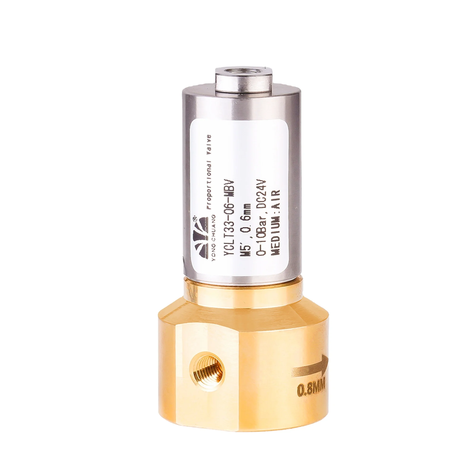 

Yongchuang YCLT33 Low Flow Solenoid Proportional Valve for Mass Flow Controller Anesthesia Machine Analytical Instruments