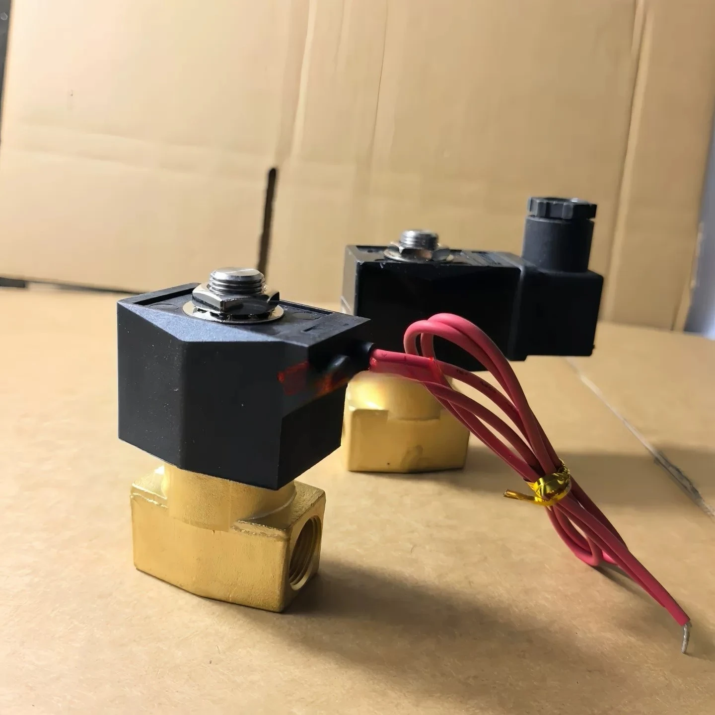 Solenoid valve AB41-02-7/6/5/4/3 two-way normally closed 2-point thread G3/4 copper body valve