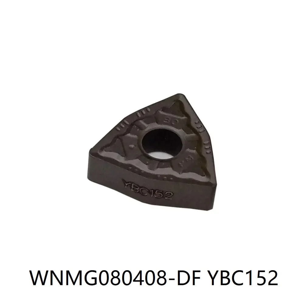 

WNMG ZCC Токарный инструмент Обработка стали 10 шт./лот WNMG 080408 -DF YBC152 Токарные станки Пластины из цементированного карбида с покрытием