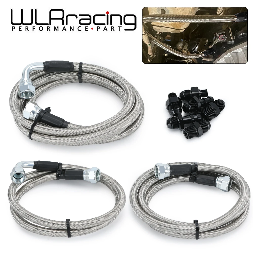 

47RE Transmission Cooler Lines Kit For Dodge 12v 24v 5.9L Cummins 47RE transmission 96-02