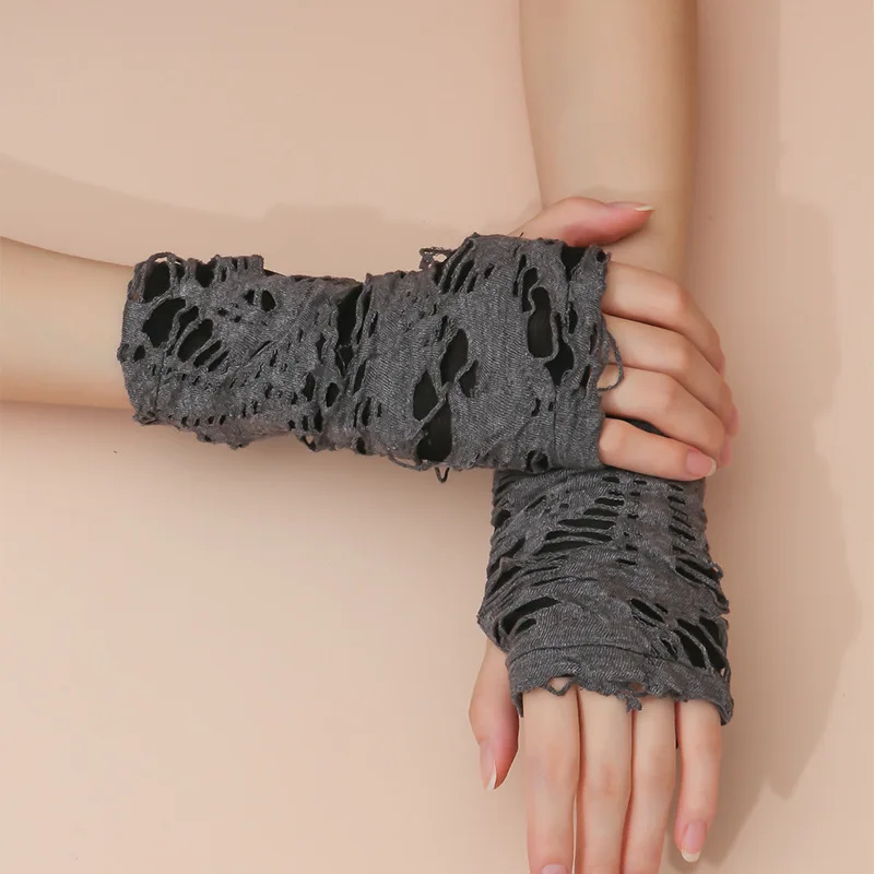 

New Halloween Glove Costume With Decorative Beggar Begging Hole Sleeve Wholesale