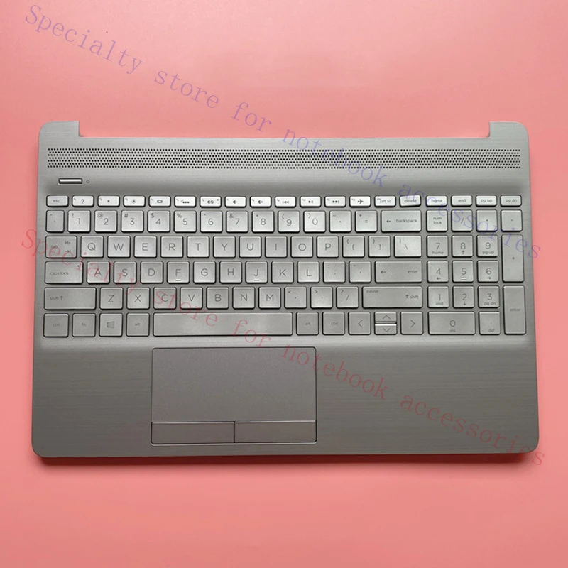 A+ New Palmrest Upper Case w/US Backlit KB TP For HP 15-DW 15S-DY 15S-DU 250 255 G8