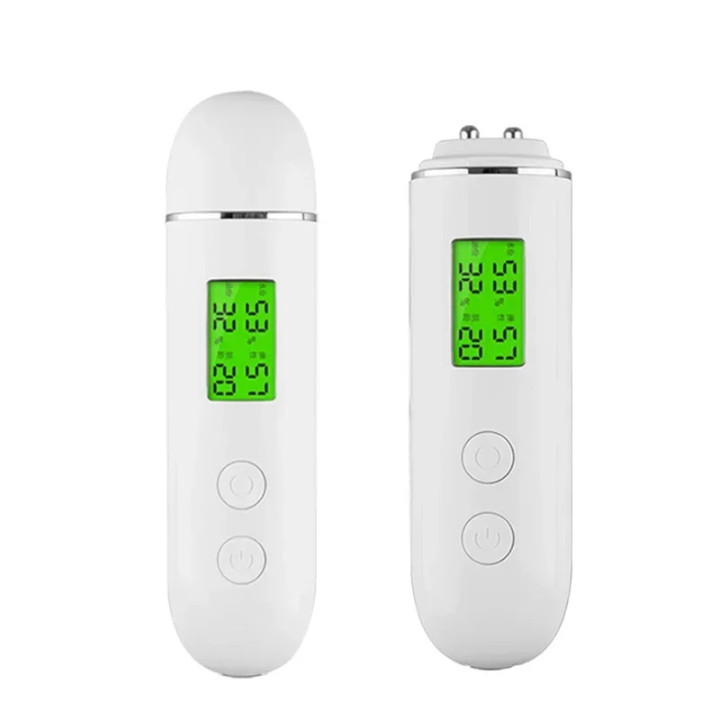 Face Skin Moisture&Oil Content Skin Analyzer Water Cheek Elastic Skin Age Test Meter Fluorescent Agent Detector