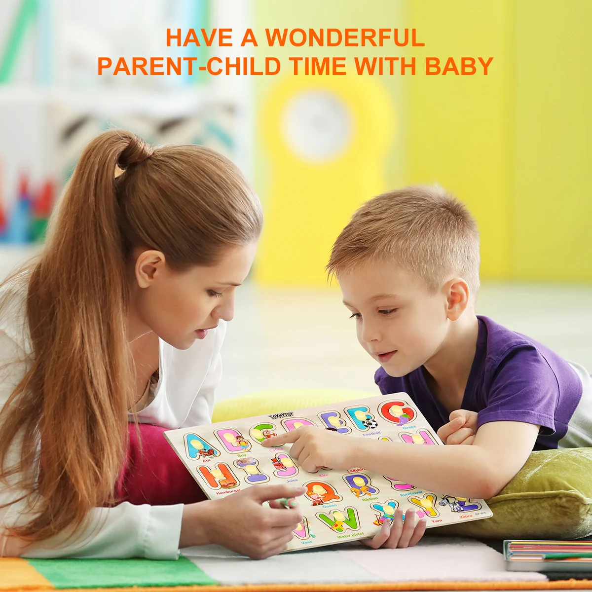 

TOYMYTOY 3pcs Cartoon Puzzles Children's Educational Toys Toys Gifts Colorful Jigsaws Toys for Baby Toddlers