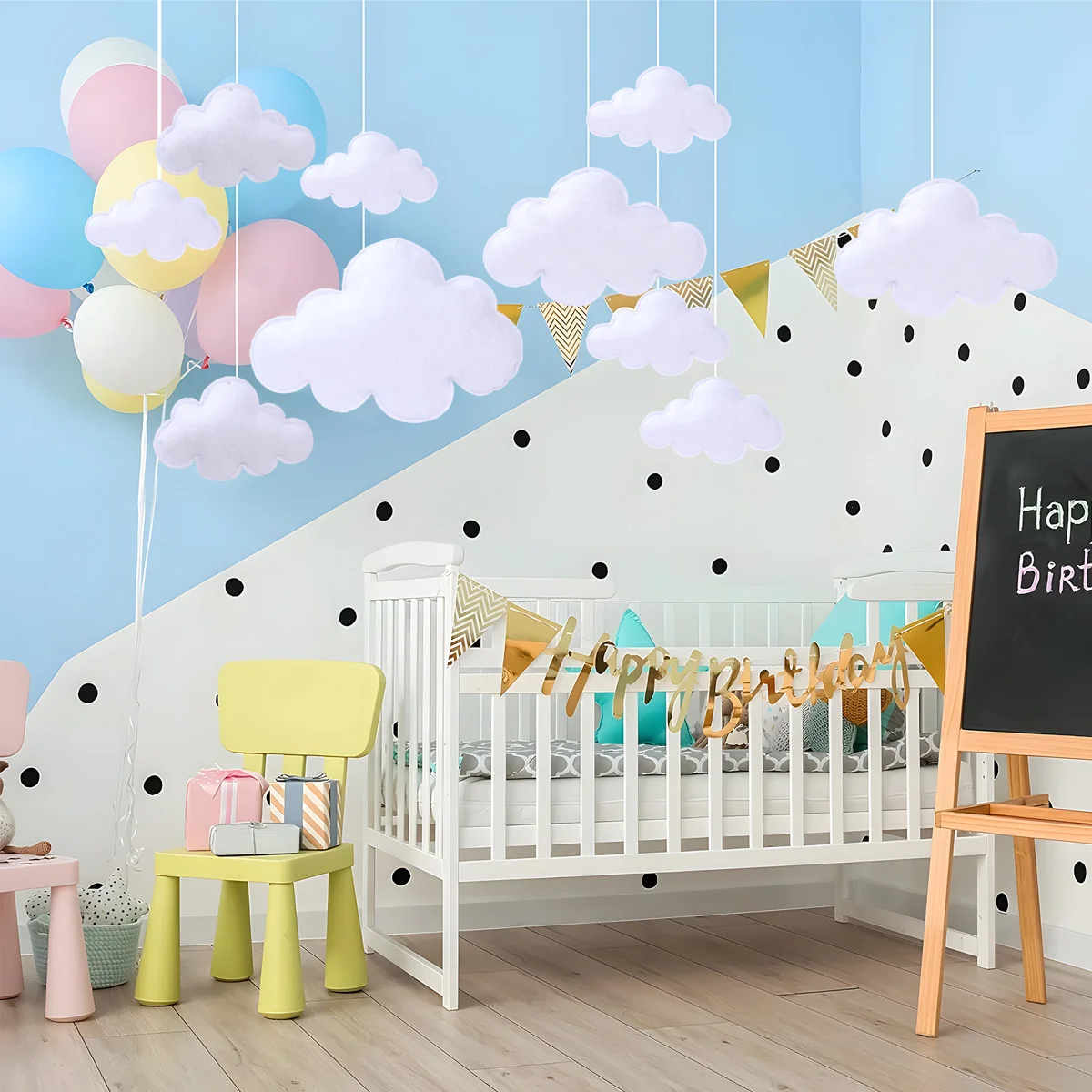 10 قطعة/المجموعة سحابة ديكور معلقة الغيوم السقف الغيوم الاصطناعية الدعائم وهمية سحابة جدار ديكور الغيوم تقليد ديكور استحمام الطفل