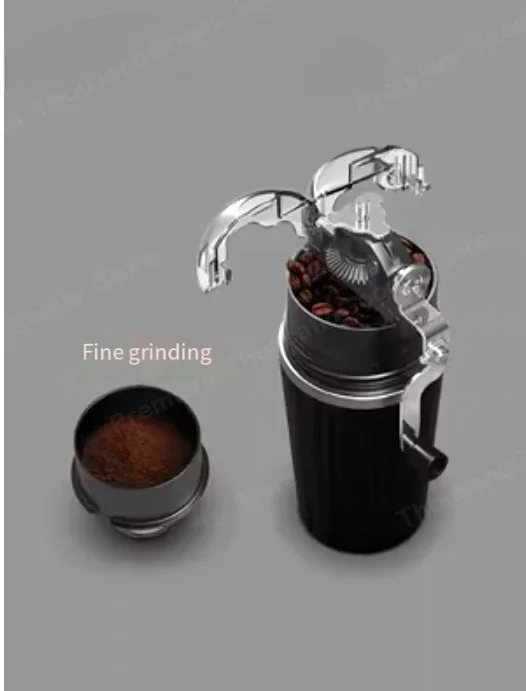 American hand-brewed hand-cranked manual hand-ground ground bean coffee all-in-one machine household small mini portable coffee