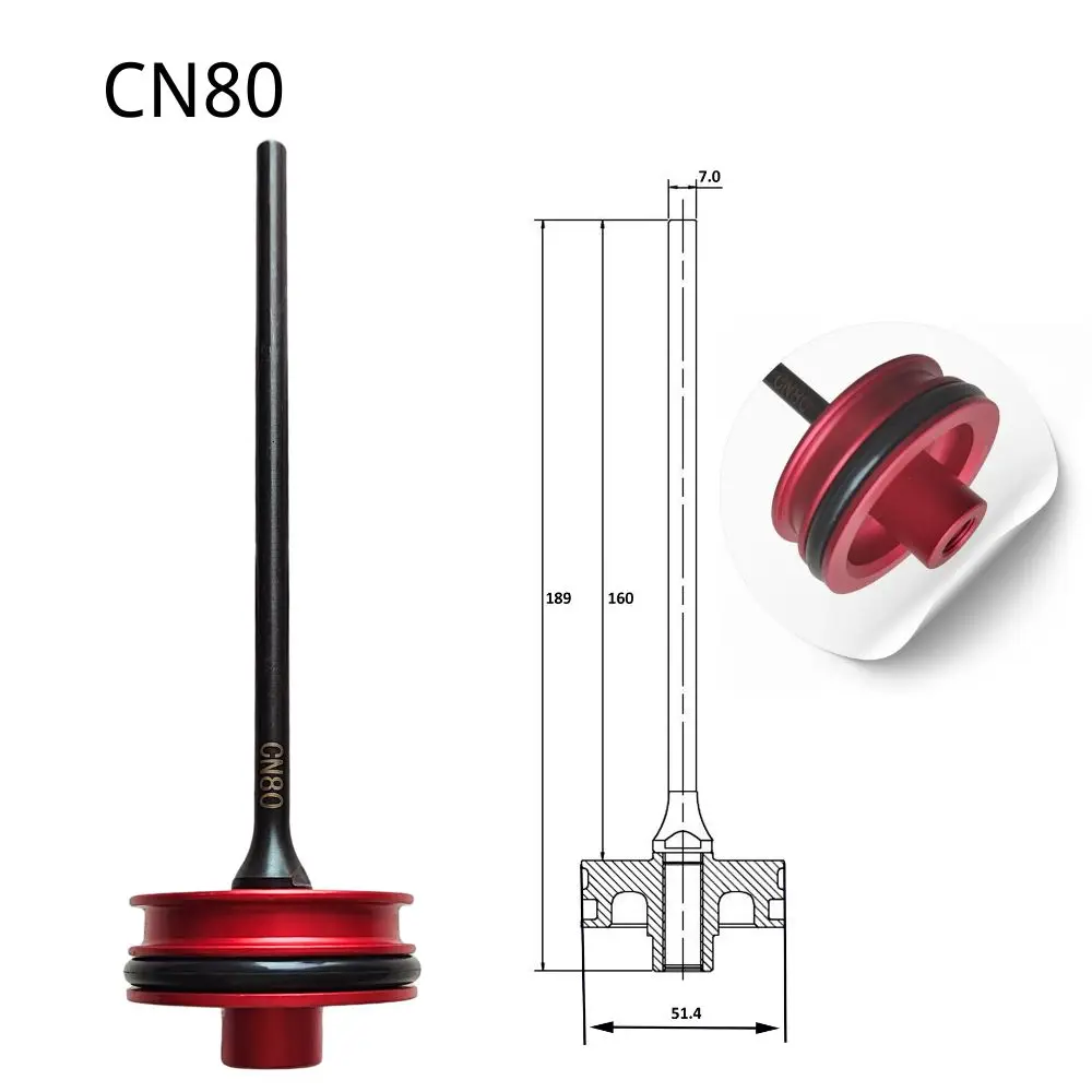 Coil Nailer Main Piston Unit Stick Fring Pin Piston Driver for Coil Framing Nailer for CN55 CN70 CN80  CN90B  Air Nailer Piston