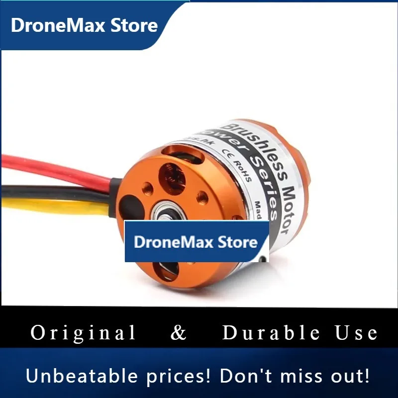 DroMaDYS D3542 3542 1000KV 1250KV 1450KV Brushless Motor 2~4S Lipo 5mm Shaft Diameter Gold And Silver For 70A ESC Fixed-wing Dro