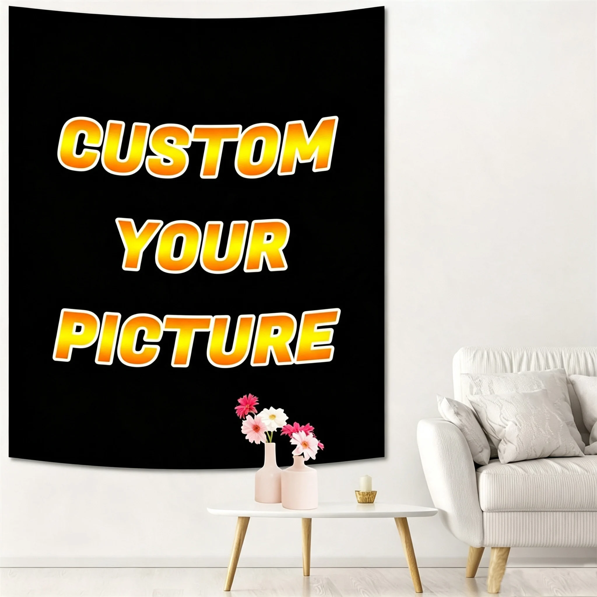 Photography Lighting Backdrop - Personalized Custom Tapestry Customizable Photo Fun