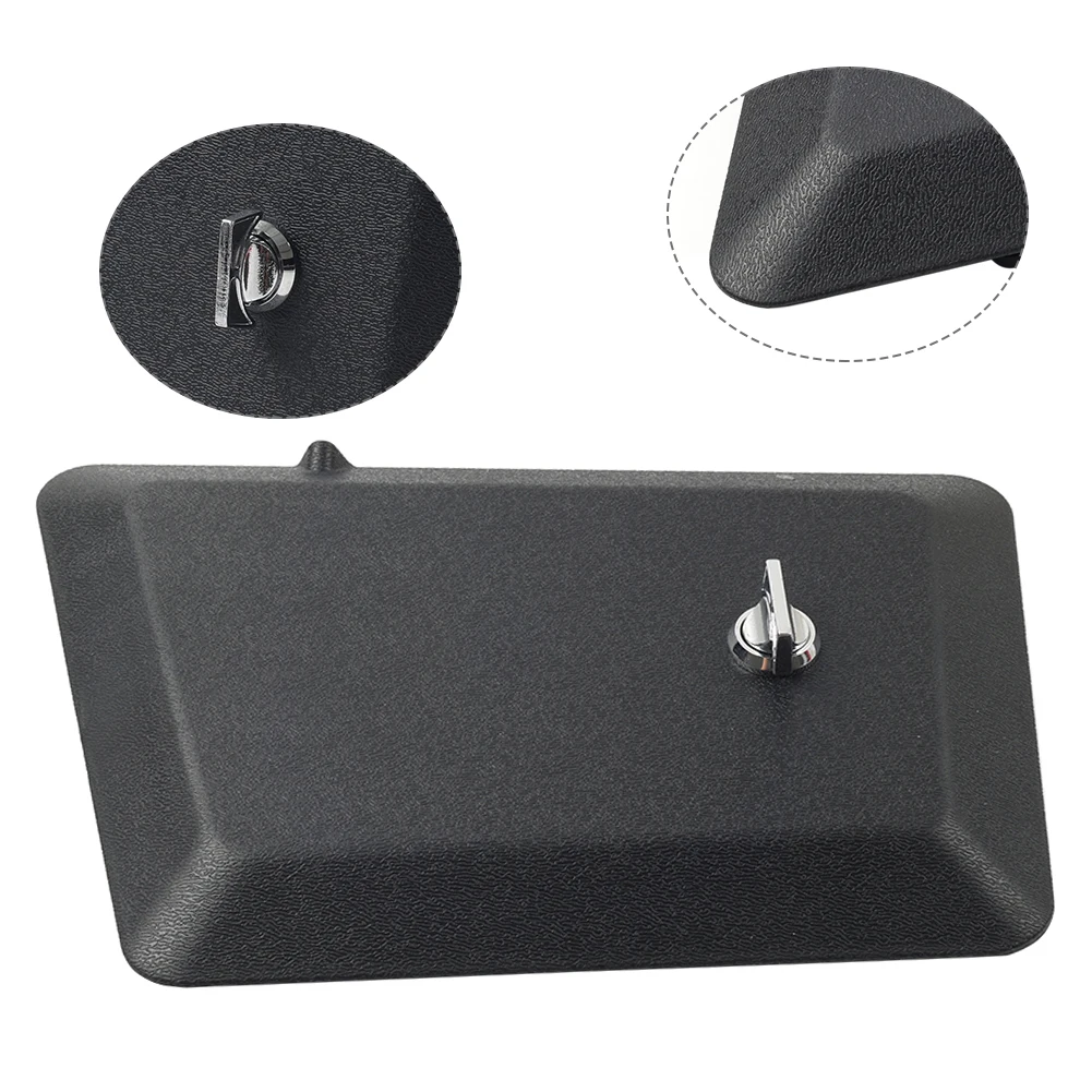 Motor Left Fairing Pocket Hard Lid Cover ABS For Honda Gold Wing 1500 Goldwing 1988-2000 Black