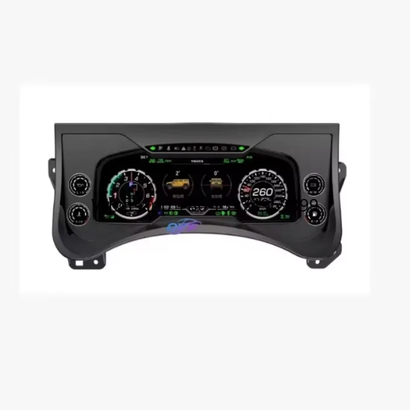 12.3'' LCD Dashboard for Toyota Hilux LCD Instrument Panel Digital Dashboard Panel Speedometer Vehicle Speed Display Table
