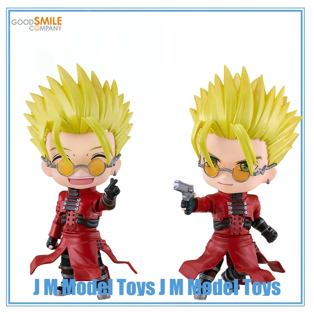【JM】100% Original Good Smile Company Nendoroid (#3012) Trigun Maximum Vash The Stampede Action Figure Collection Series