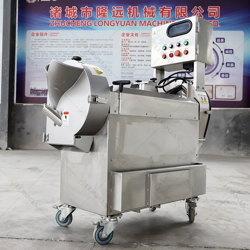 LONKIA High Quality Ginger Potato  Processing Plant Ginger Slicing  Cutting Machine Industrial Ginger Slicer Machine