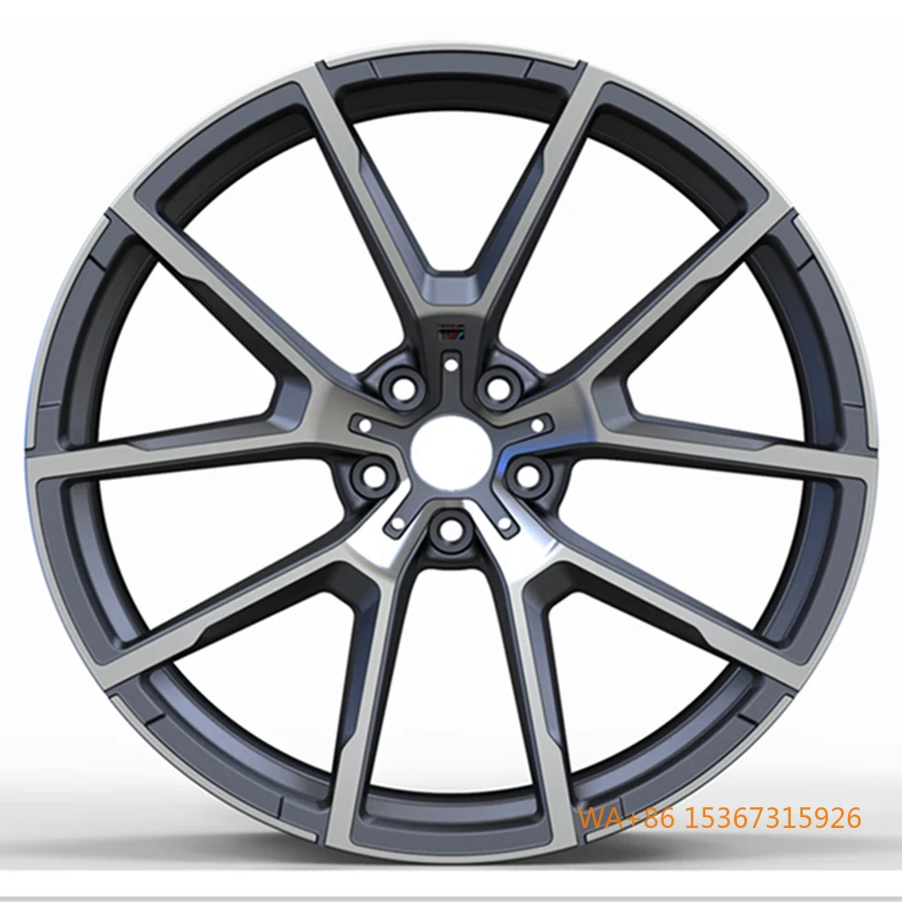 

19-20 Inch Black Grey High Strength Forged Wheels 5x112 5x120 Alloy Car Rims