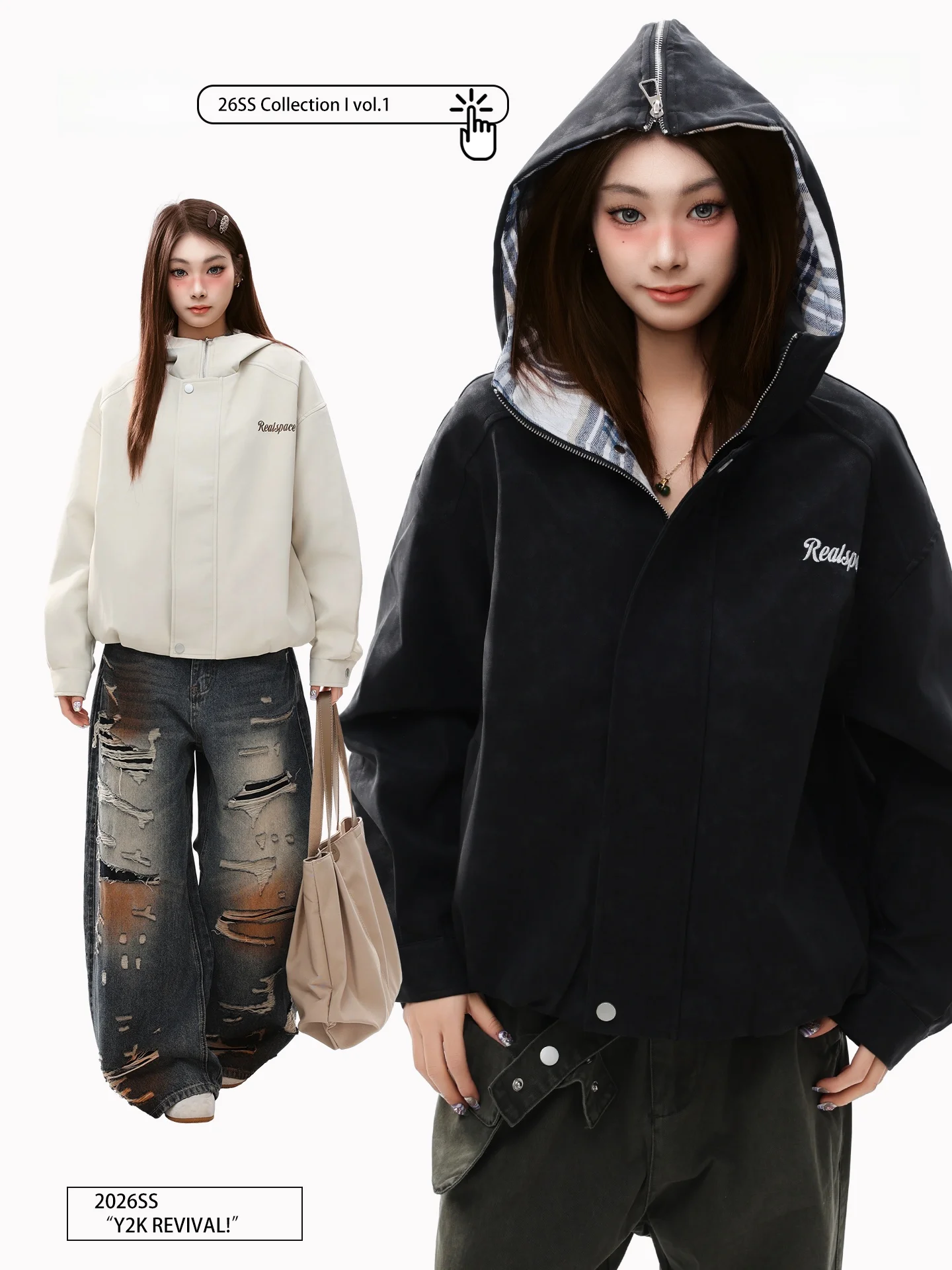 

Женская функциональная куртка PBB в американском ретро-стиле с капюшоном, на подкладке, в клетку, на молнии, весна-осень, с хлопковой внутренней подкладкой, длинная