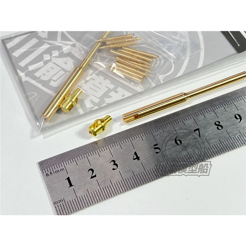 1/48 Scale Metal Barrel Muzzle Brake Shell Kit for Ustar NO 004 German TigerI Tank Model #CYT108