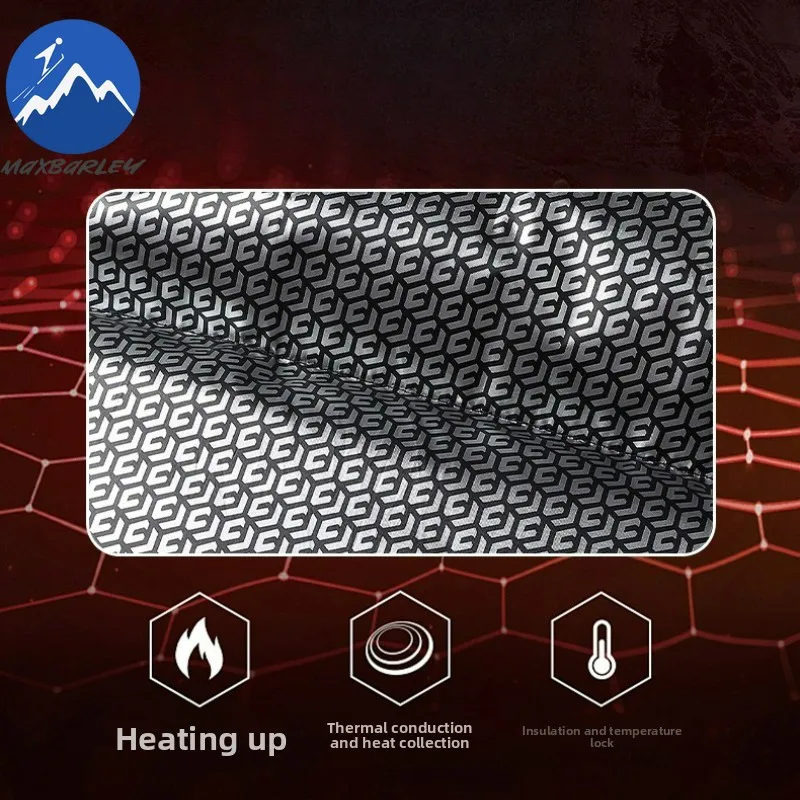 Winter Graphene Warm Jacket Mens Snow Climbing Cold Resistant Padded Jackets Hooded Travel Lightweight Waterproof Parka Coats