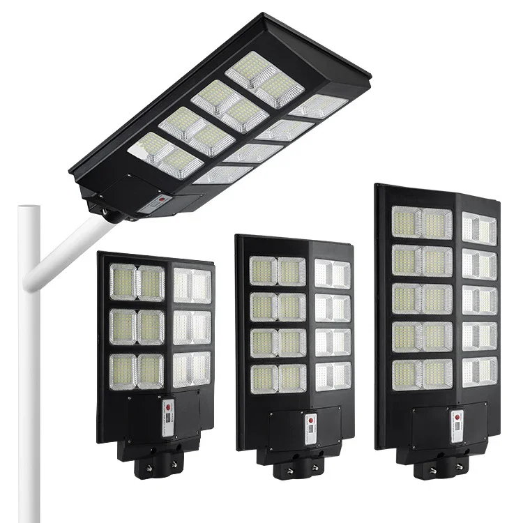 Exterior farola solar 500watt lamparas led solar 500W 1000w 1500w 2000w solar outdoor street light