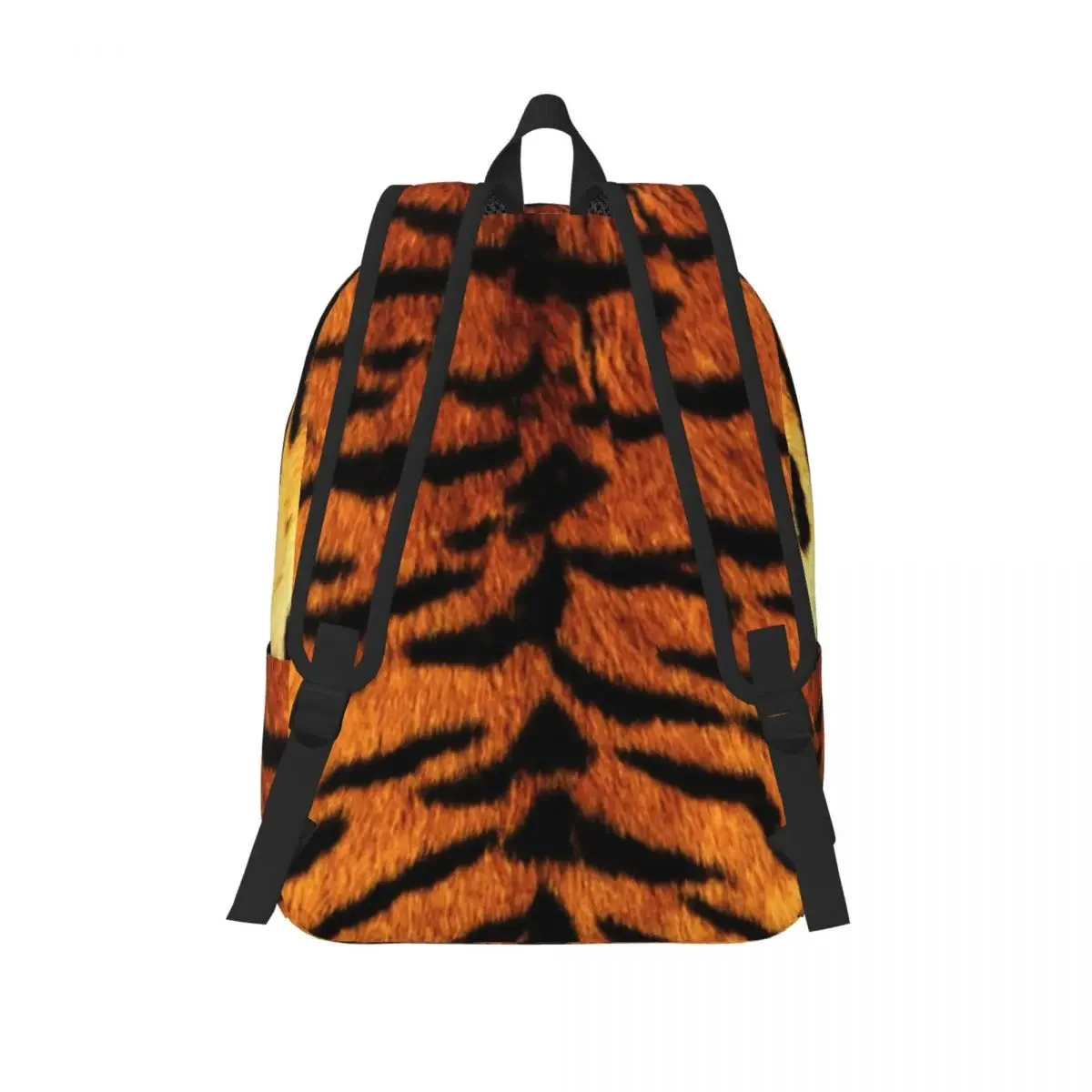 Realistische Tiger Haut Rucksack für Kindergarten Grundschule Schüler Haut Tier Bücher tasche Junge Mädchen Kinder Leinwand Tages rucksack Tasche