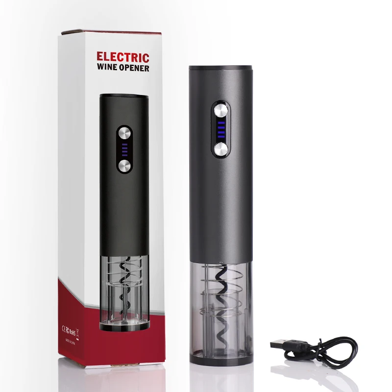 Electric Wine Bottle Opener Automatic Red Wine Corkscrew Wine Opener Wine Tools Kitchen Products Performance Plastic