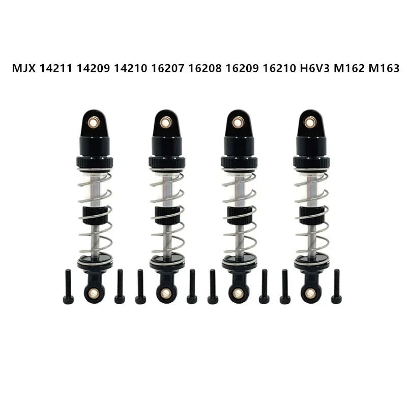 

MJX Hyper Go 14209 14210 14211 16207 16208 16209 16210 H16 4 шт. Металлический масляный амортизатор, демпфер, детали для обновления радиоуправляемого автомобиля, аксессуары