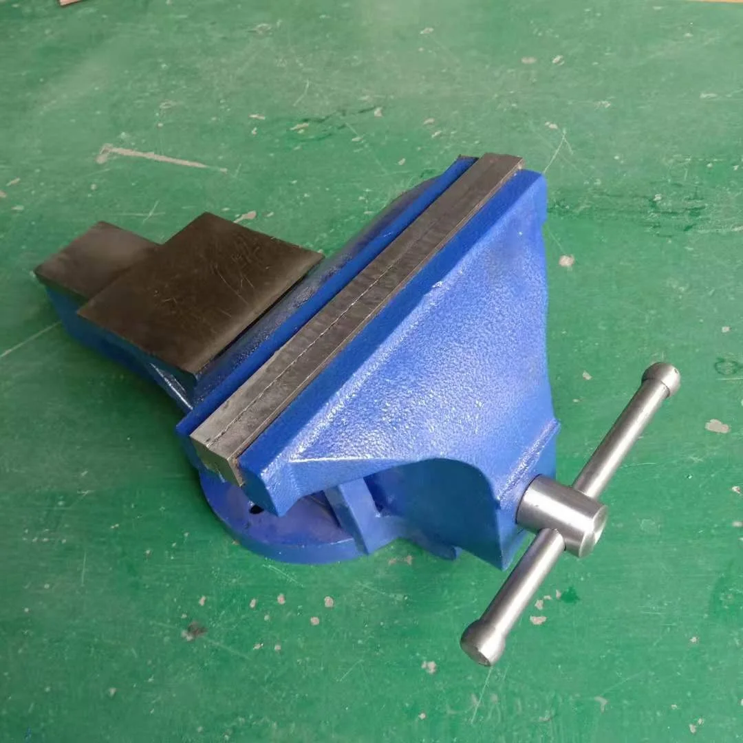 ISO 9001 3/4/5/6/8/10 بوصة ملزمة من الحديد الزهر متعددة الأغراض مع قاعدة دوارة #3