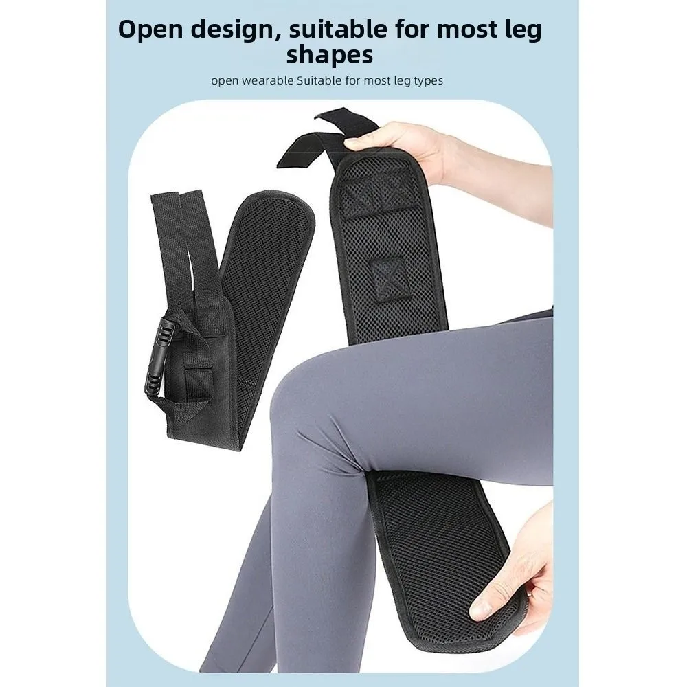 Soft Handle Leg Lifter Strap Adjustable Comfortable Support Mobility Assistance Strap Breathable Ergonomic