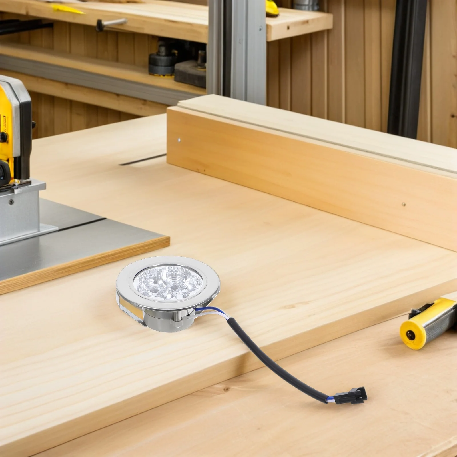 2 قطعة Led مجموعة مصابيح كهربائية مستديرة المطبخ طباخ هود مصباح استبدال موقد هود ضوء لمبة توفير الطاقة طويلة الأمد