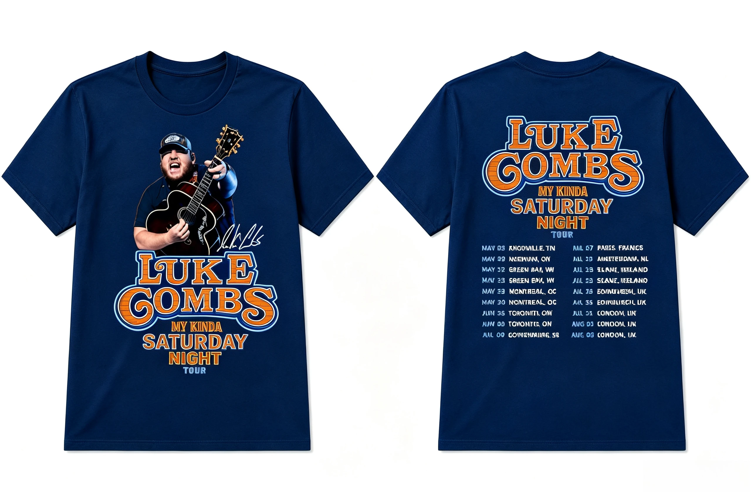 Luke Combs My Kinda Saturday N - Summer Clothing Uk ulasan dan harga