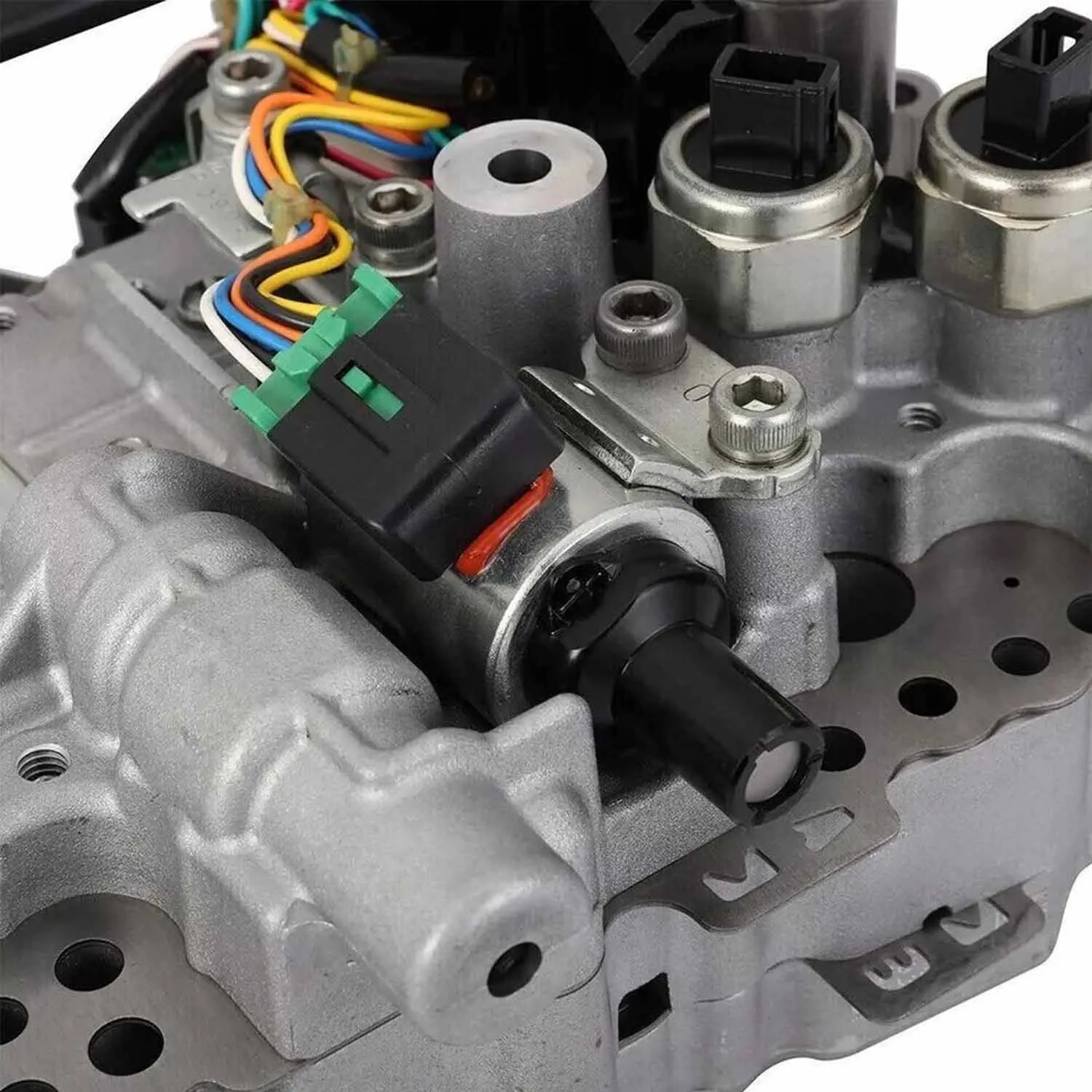 1 مجموعة صمام نقل الجسم مع الملف اللولبي طقم مرشح JF011E لميتسوبيشي لانسر أوتلاندر نيسان روج ألتيما سنترا جيب