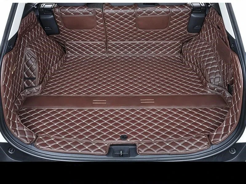 Car Trunk Mat For Toyota RAV4 2009-2024 PHEV Fuel Specialized Trunk Dirt Mat Interior Accessories Auto Styling Cargo Liner