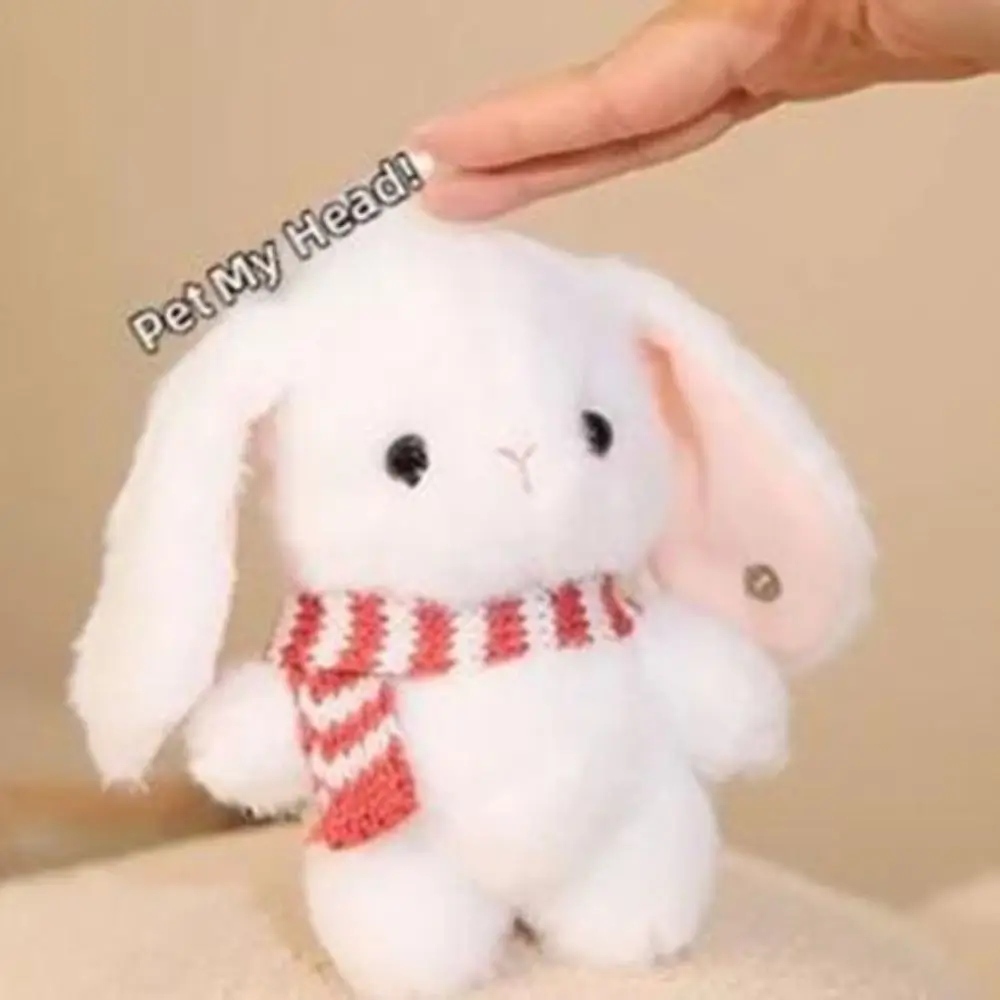 Induction Rhythm Piano Drooping Ear Rabbit PP Cotton Soft Lop-eared Rabbit Cartoon Comfortable Induction Beat