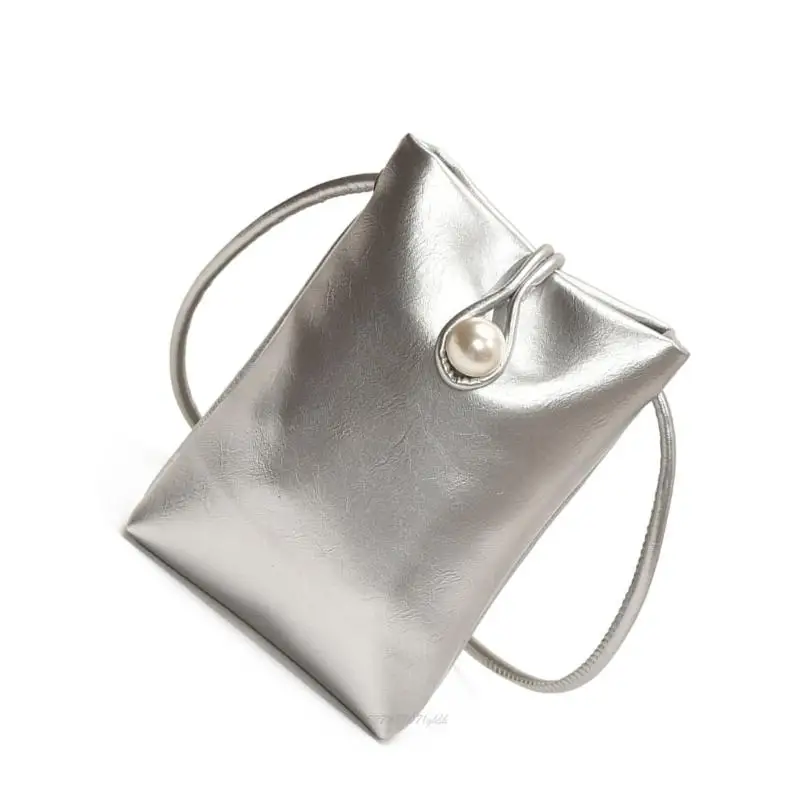 X5XA حقيبة كتف من البولي يوريثان عصرية للجنسين للسفر والضروريات اليومية