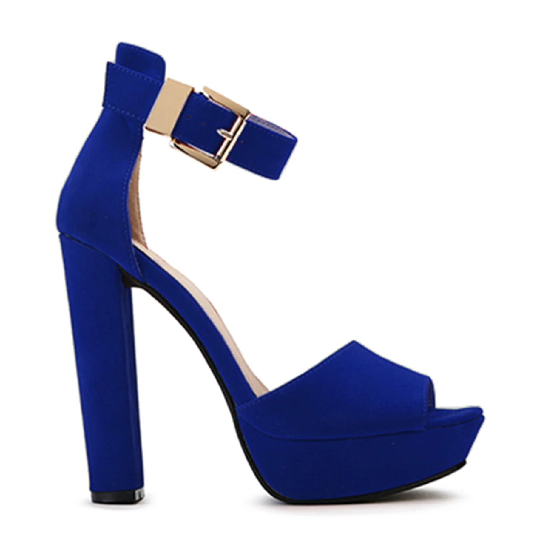 TIMETANG Women Summer Sandals Colorful Peep Toe Party Dress Shoes 14CM Ultra High Heels Ankle Buckle Strap Pumps Size 35-42