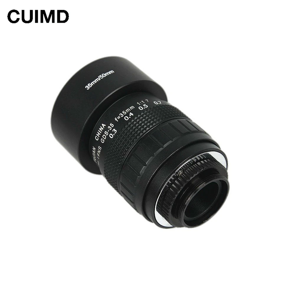 파나소닉용 CCTV 영화 렌즈, C-M4 3 마운트 링, 렌즈 후드, 매크로 링, 파나소닉 GF1 GF5 GF9 GF8 GF7 GF6 G3 G7 G1 G10 C-M43, 35mm, F1.7