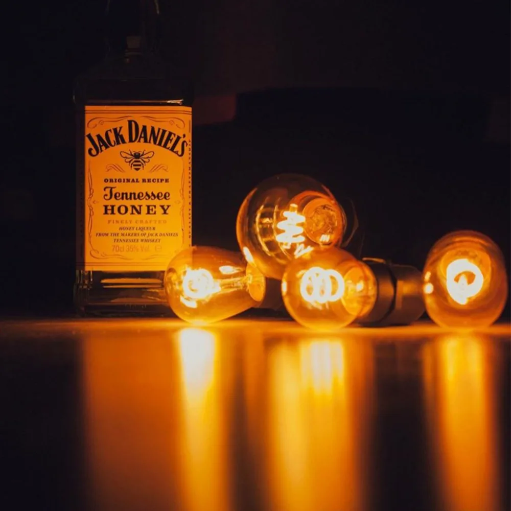 GANRILAND E27 Retro LED Spiral Filament Light Bulb A19 ST64 G80 G95 G125 3W 2200K Vintage Decorative Lamps Dimmable Edison Lamp
