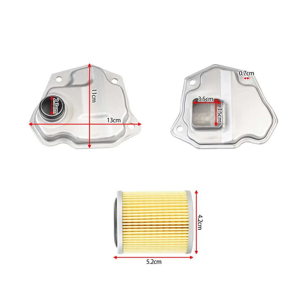 Масляный фильтр и прокладка коробки передач, для 31728-1XF03 CVT фильтр автоматической передачи Kit Nissan 07-18 Altima Juke Nv200 Rogue JF011E