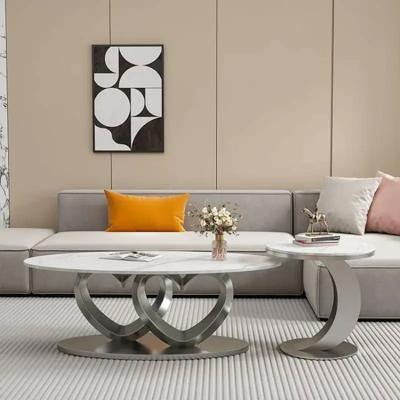 Classic Beige Living Room Coffee Tables Design Lounge Designer Living Room Coffee Tables Luxury Mesa De Centro Furniture Home
