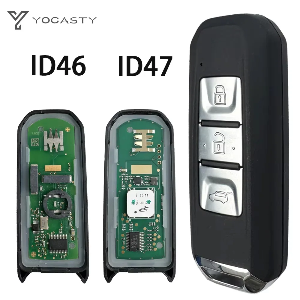 

YOCASTY OEM For Chevrolet CaptivaTurbo Groove Blazer Enjoy Optra Hector Smart Remote Car Key ID46/ID47 433Mhz Keyless go