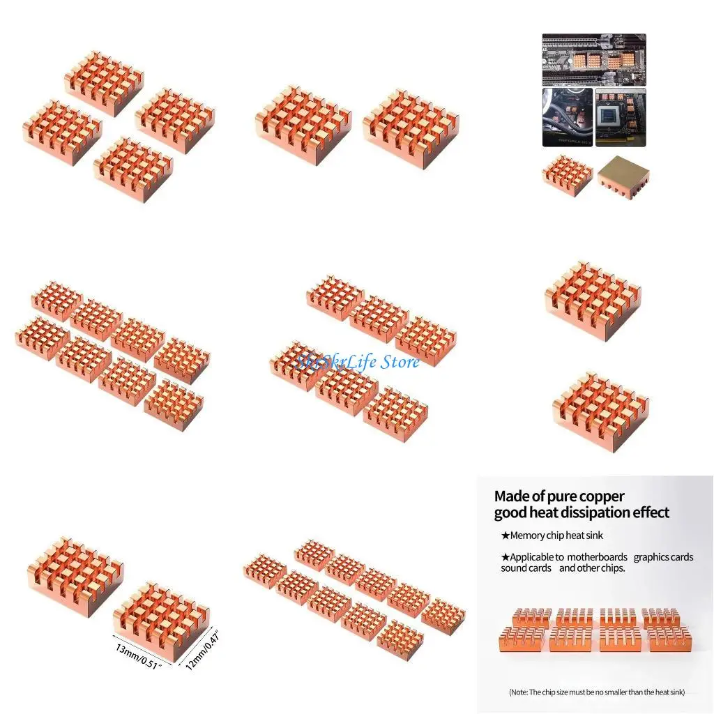 

E65E 12x13x5 мм чистая медная память