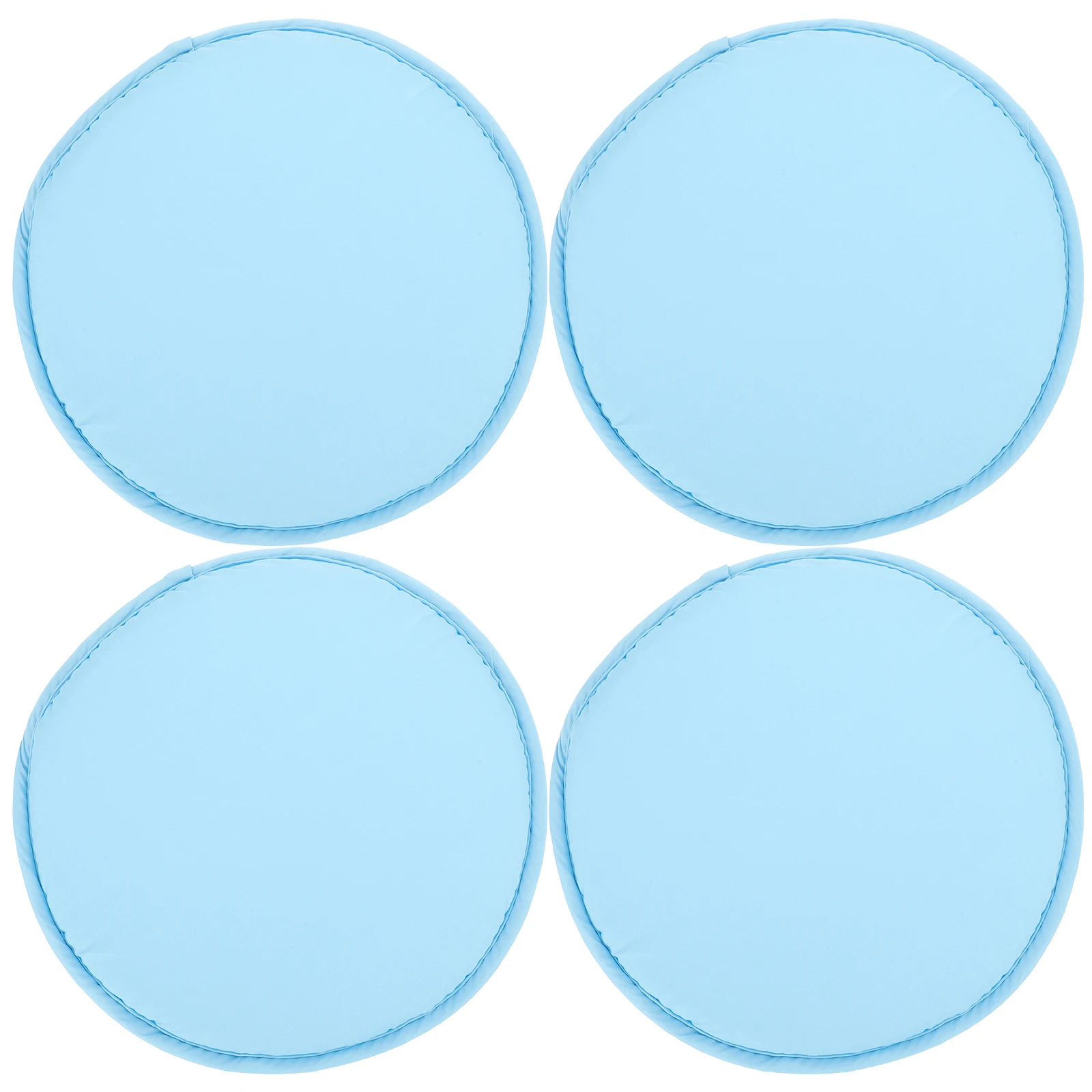 

4Pcs Round Cushion Pad Supple Sitting Mat Outdoor Garden Stadium Portable Long Use Time Safe Gift Choice Picnic Cushion