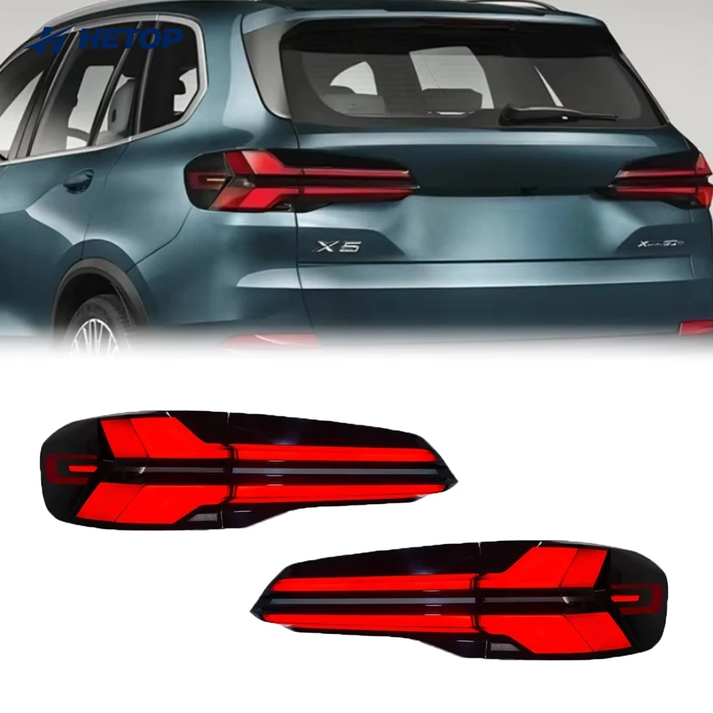 

HETOP G05 For BMW X5 2018 2019 2020-2024Tail Light LED Rear Lights DRL Start Dynamic Sequential Turn Signa