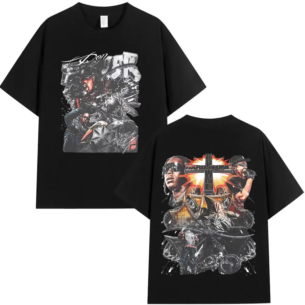 

Rapper Don Toliver Hardstone Psycho Graphic T Shirts Men Women Hip Hop Fashion Pop Music T-shirt Men's Cotton Oversized T-shirts