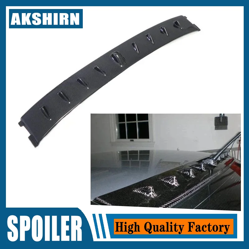 EVO Carbon Fiber Shark Fin Roof Spoiler for Mitsubishi Lancer Evolution EVO 7 8 9 2003-2007