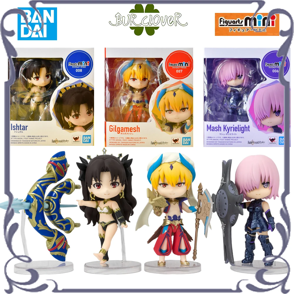 

BANDAI оригинальные Figuarts мини-серия Mash Kyrielight Gilgamesh Ishtar аниме фигурки Коллекционные игрушки подарки на складе