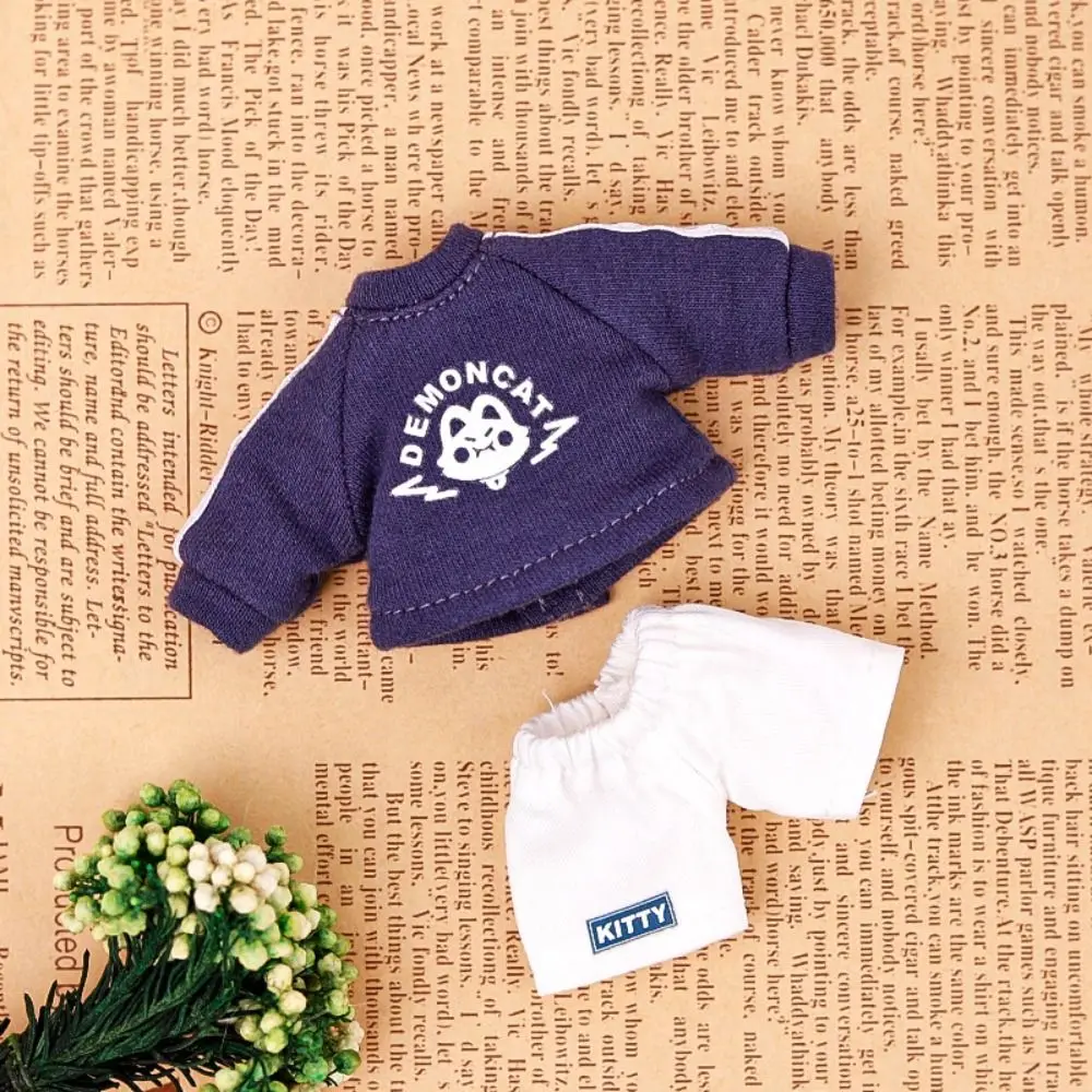 Moda roupas de algodão bonito diy acessórios mini 5 cores para 1/11 ob11 bonecas para 1/12 bjd/gsc bonecas/obitsu 11 bonecas